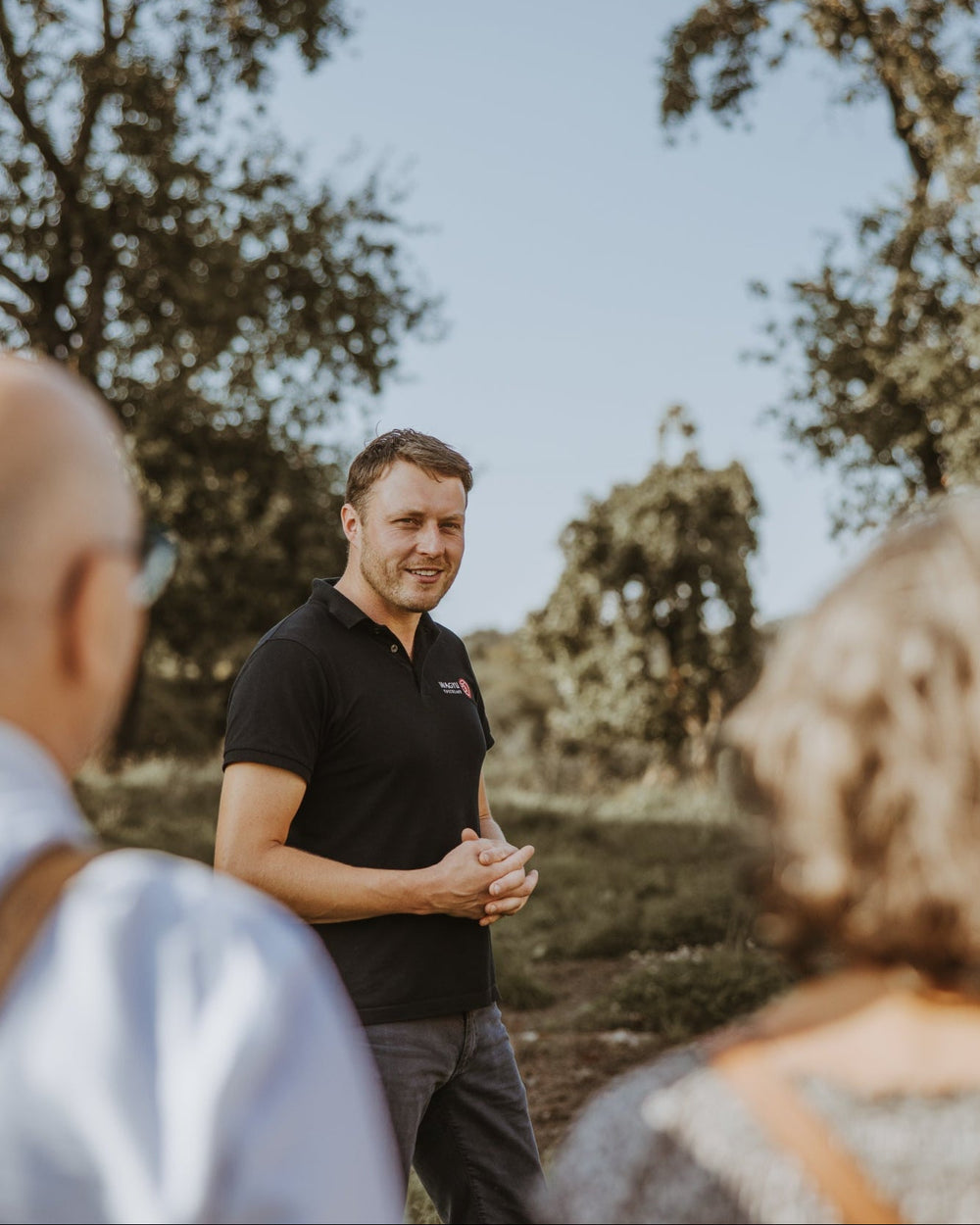Ländliche Hofatmosphäre beim Wagyu Sauerland Tasting-Event