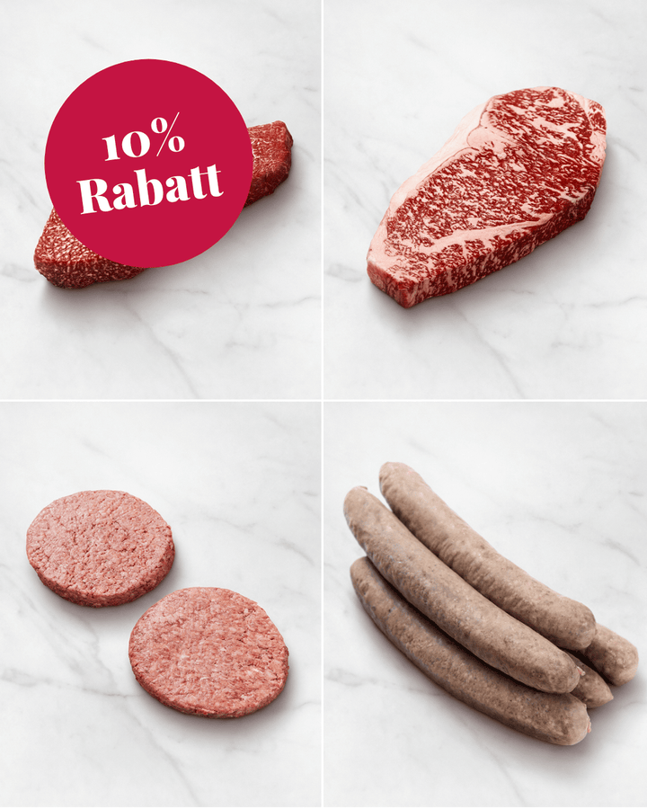 Wagyu Rumpsteak im Probier Paket, Roastbeef Kobe 